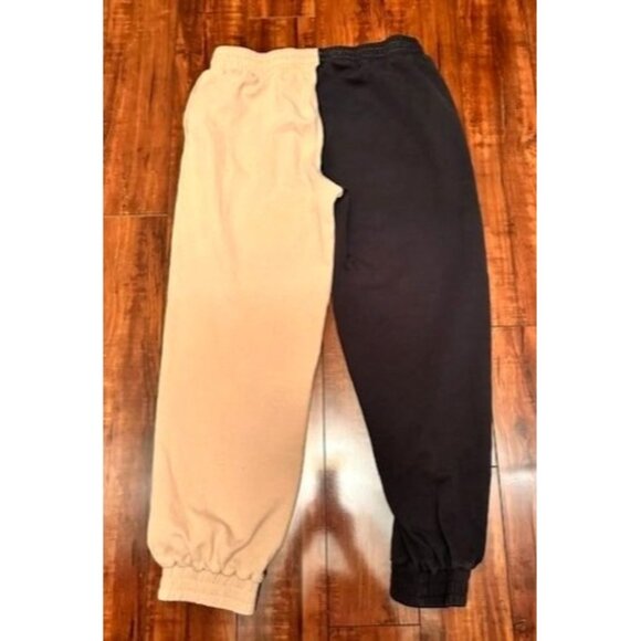 The Drop Liv Women Two-Tone Retro Jogger Sweatpants Elastic Waistband & Cuffs M - Picture 6 of 9